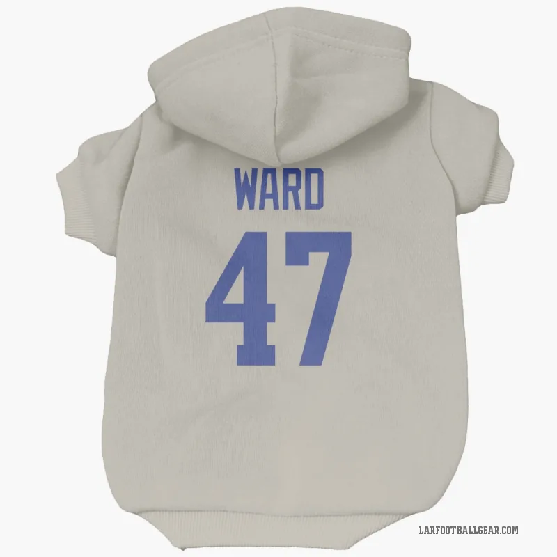Alex Ward Los Angeles Rams Bone Cat & Dog Pet Hoodie