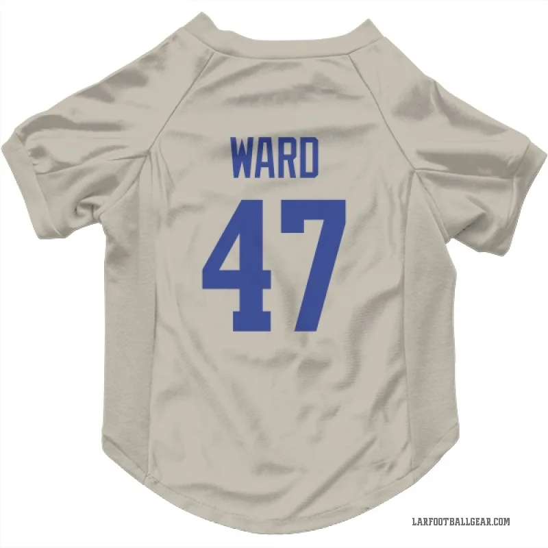 Alex Ward Los Angeles Rams Bone Cat & Dog Pet Jersey