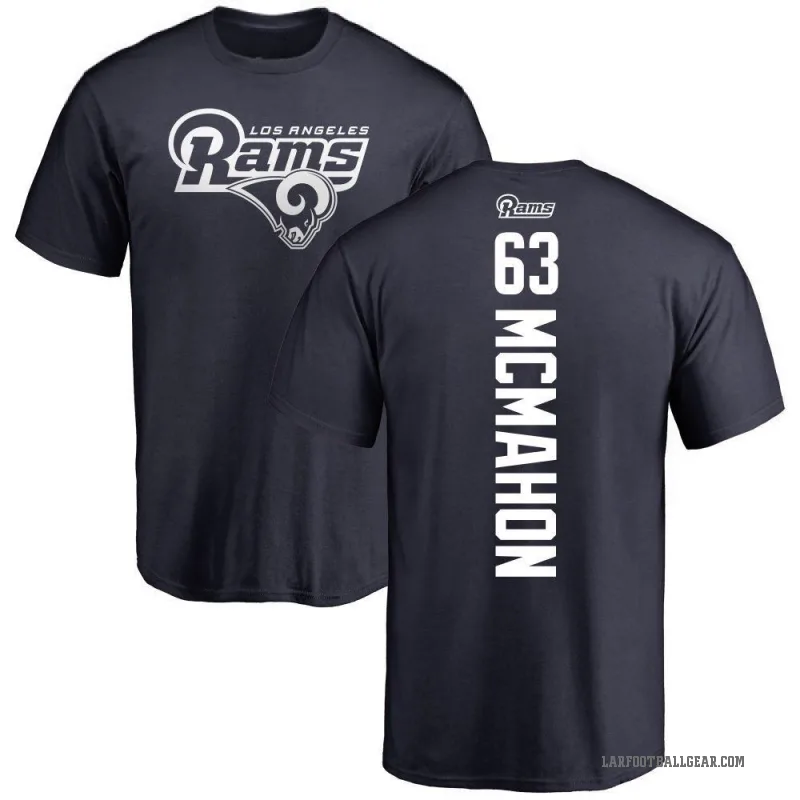 Dylan McMahon Youth Navy Los Angeles Rams Backer T-Shirt -