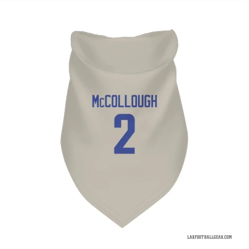 Jaylen McCollough Los Angeles Rams Bone Cat & Dog Pet Bandana